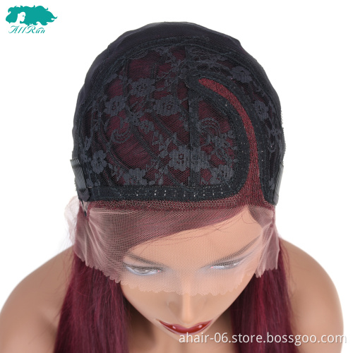 fast selling products in south africa, thick raw indian hair 99j color human hair wigs